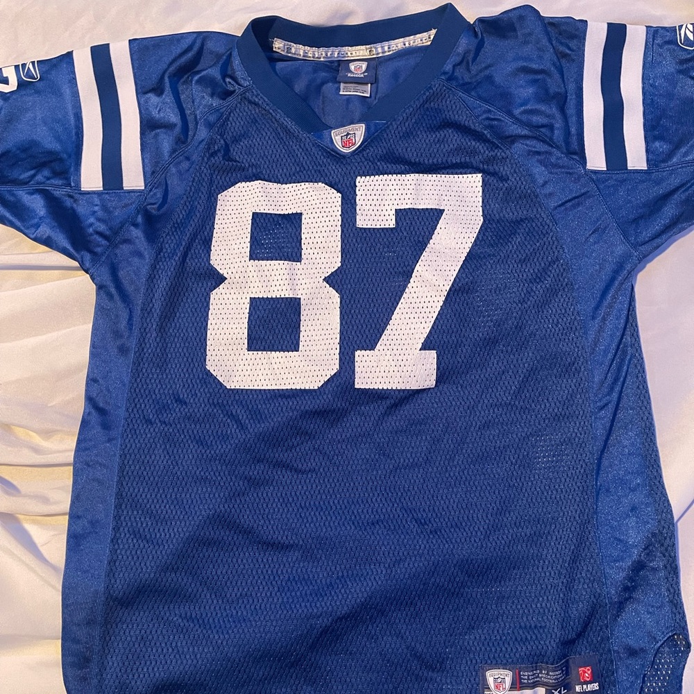 Reebok Reggie Wayne Colts NFL Jersey
